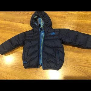Toddler Reversible North Face Down Jacket